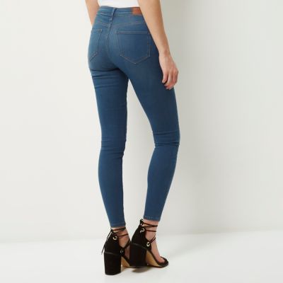 Medium blue Amelie skinny jeans